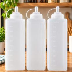 Bình bóp đựng sốt cao cấp vòi rộng 1000ml