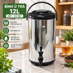 Bình ủ Trà 12L dày VAT