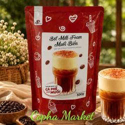 Bột Milk Foam Muối Biển DP FOOD 500g