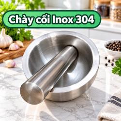 Chày cối Inox 304