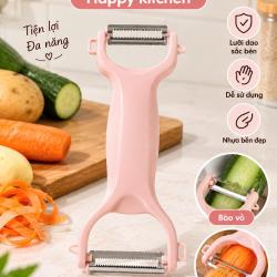 DAo bào củ 2 đầu Happy kitchen