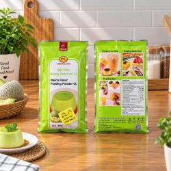 Flan Dưa lưới Chính Long 500g