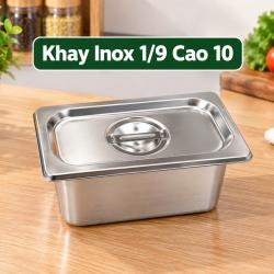 Khay 1/9 cao 10 có nắp 