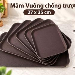 Mâm Vuông chống trượt 27x35 