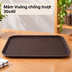 Mâm Vuông chống trượt 30x40