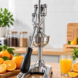 Máy ép cam inox lớn