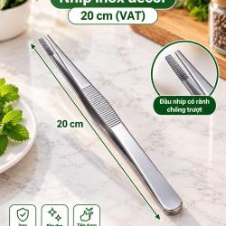 Nhíp inox decor 20cm -VAT