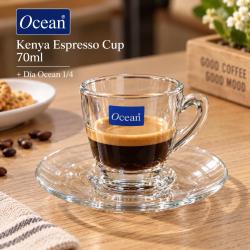 Ocean Kenya Espreso Cup 70ml +dĩa Ocean 1/4