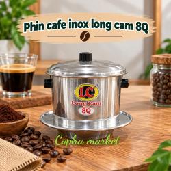 Phin cafe inox long cam 8Q 