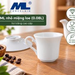 Tách ML nhỏ miệng loe ( 0.08L)