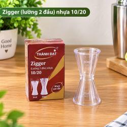 Zigger ( lường 2 đầu) nhựa 10/20